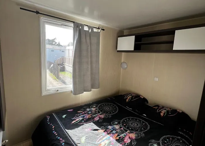 Parque de Campismo Mobil 014 Climatise -camping La Nouvelle 3ch- 6 Personnes *