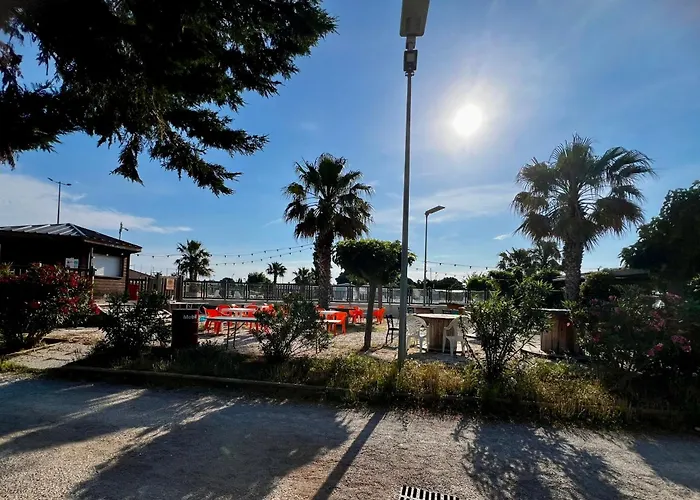 Mobil 014 Climatise -camping La Nouvelle 3ch- 6 Personnes Parque de Campismo Port-la-Nouvelle